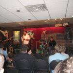 With Jimmy Greene, Karl Kohut and Curtis Nowosad @ Aqua Books in Winnipeg, Canada
