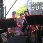 At the Chicago Jazz Festival with Phil Woods