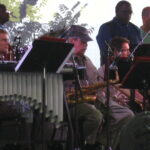 At the Chicago Jazz Festival with Phil Woods and Marquis Hill